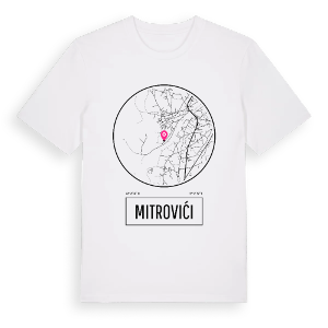 Mitrovići t-shirt – ekologisk bomull t-shirt från Pinshirt