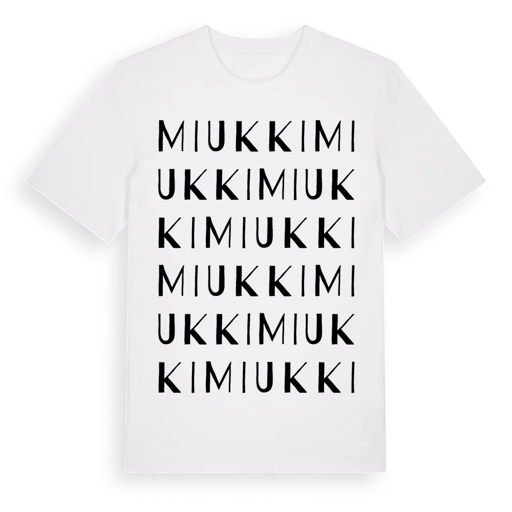 Miukki ordlek t-shirt i miljö