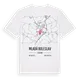Mladá Boleslav karta t-shirt