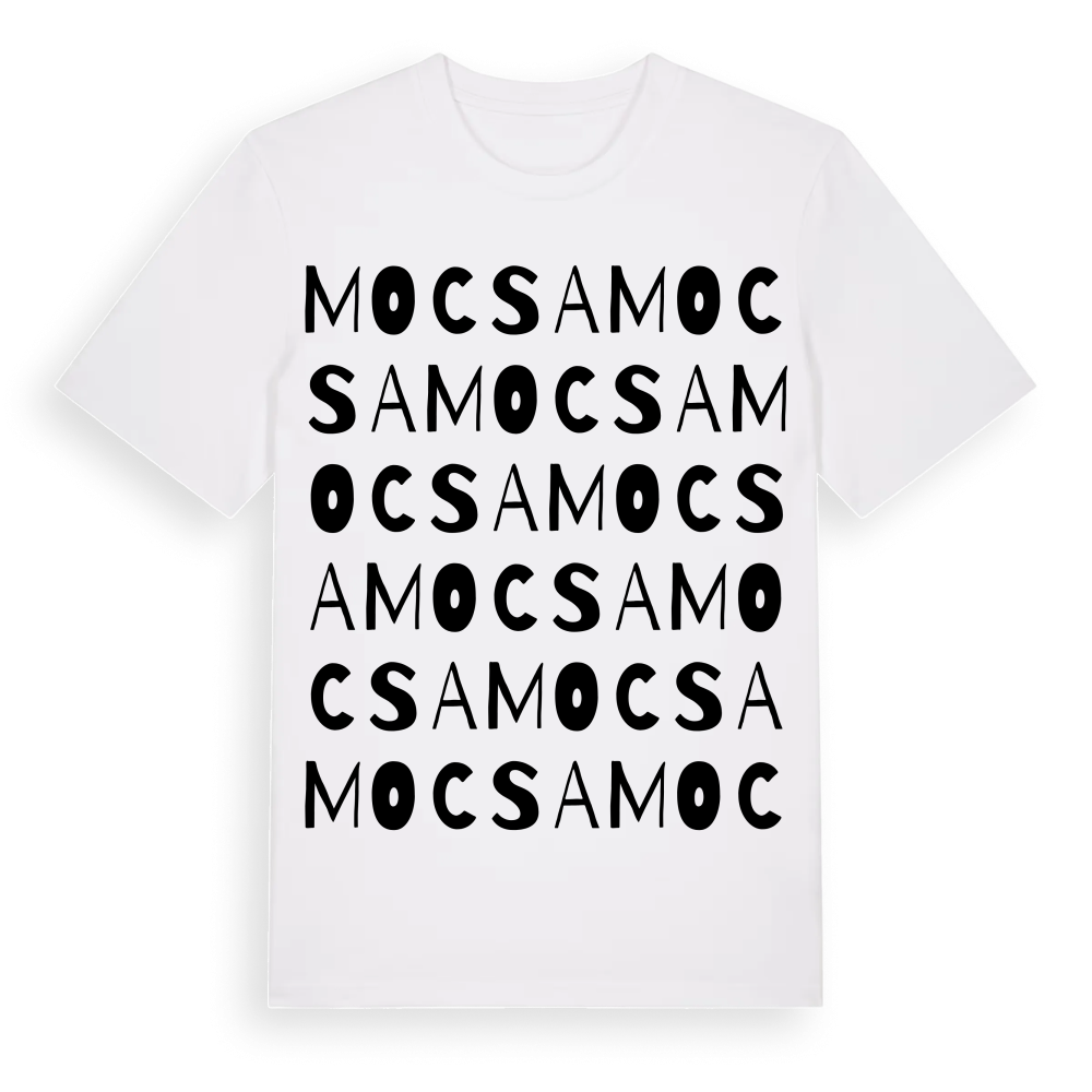 Mocsa ordlek t-shirt – White, i miljö