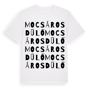 Mocsárosdűlő ordlek t-shirt – ekologisk bomull t-shirt från Pinshirt