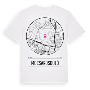 Mocsárosdűlő t-shirt – ekologisk bomull t-shirt från Pinshirt