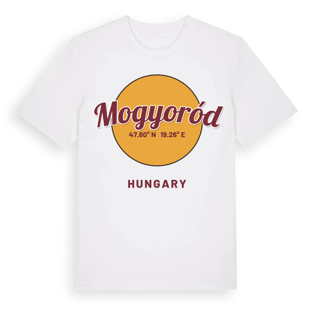 Mogyoród cirkel t-shirt – White, i miljö
