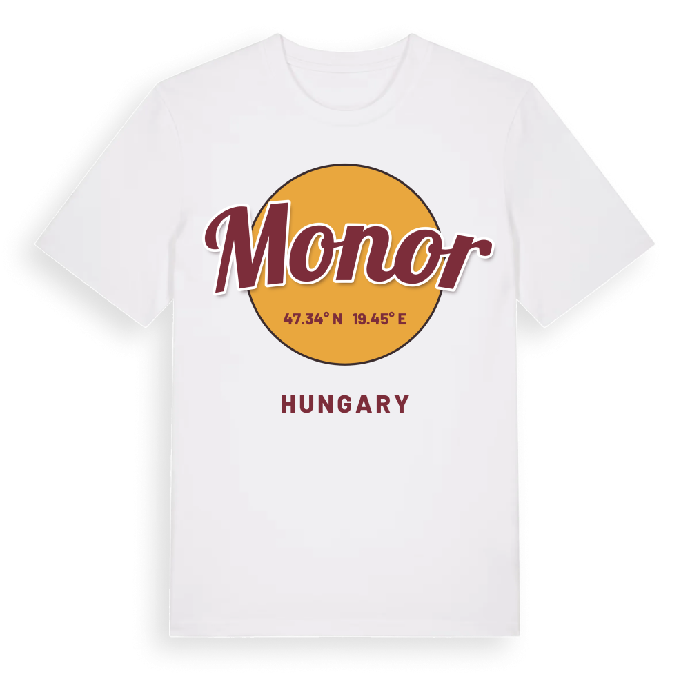 Monor cirkel t-shirt – White, i miljö
