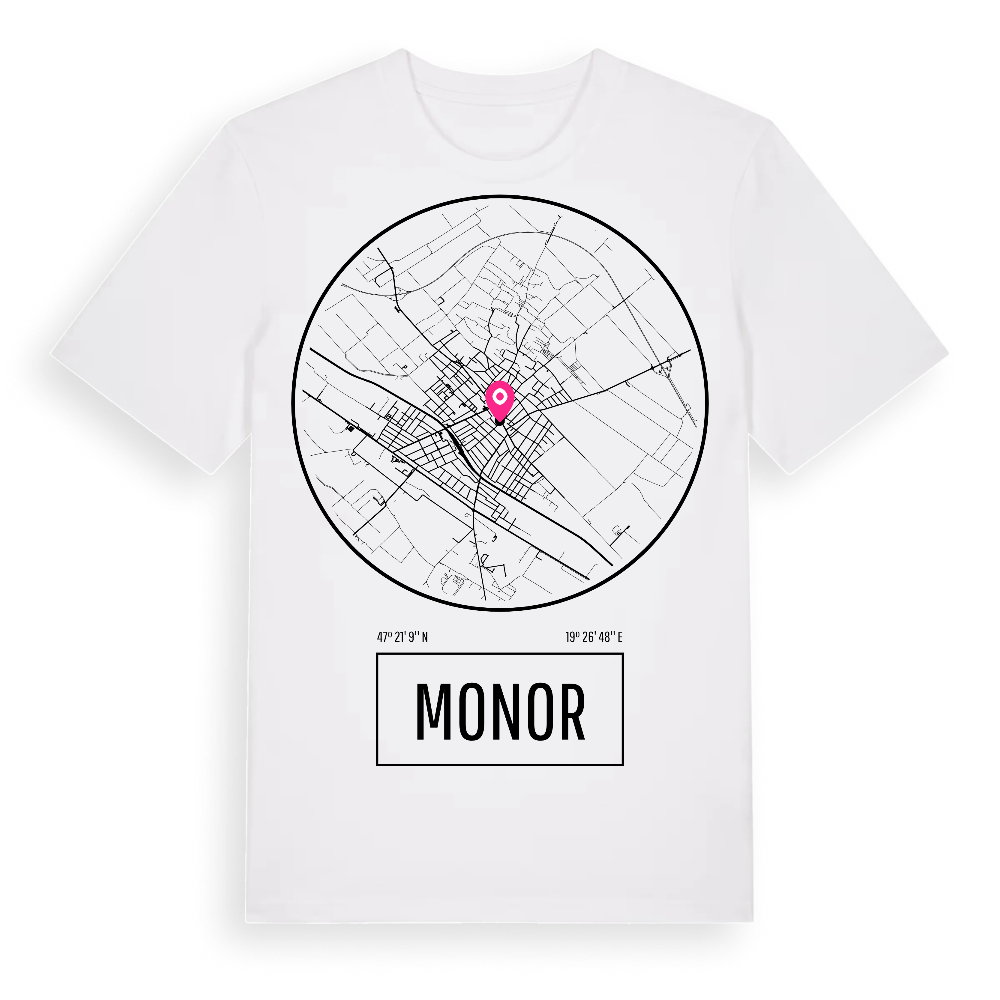Monor t-shirt – White, i miljö