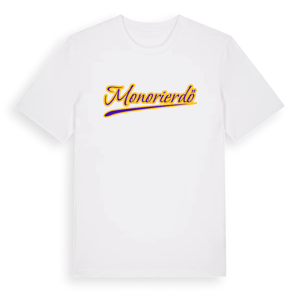 Monorierdő baseball t-shirt – White, i miljö