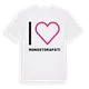 Jag älskar Monostorapáti t-shirt stort tryck