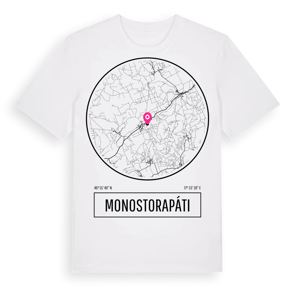 Monostorapáti t-shirt – White, i miljö