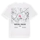 Montcada / Moncada karta t-shirt