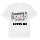 Någon i Montcada / Moncada älskar mig t-shirt