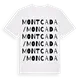 Montcada / Moncada ordlek t-shirt