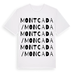 Montcada / Moncada ordlek t-shirt – ekologisk bomull t-shirt från Pinshirt