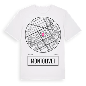 Montolivet t-shirt – ekologisk bomull t-shirt från Pinshirt