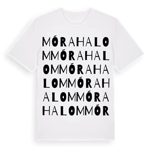 Mórahalom ordlek t-shirt – ekologisk bomull t-shirt från Pinshirt