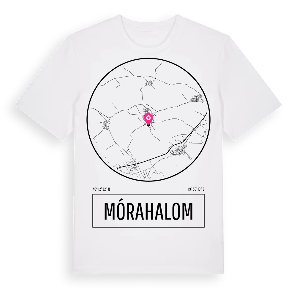 Mórahalom t-shirt – White, i miljö