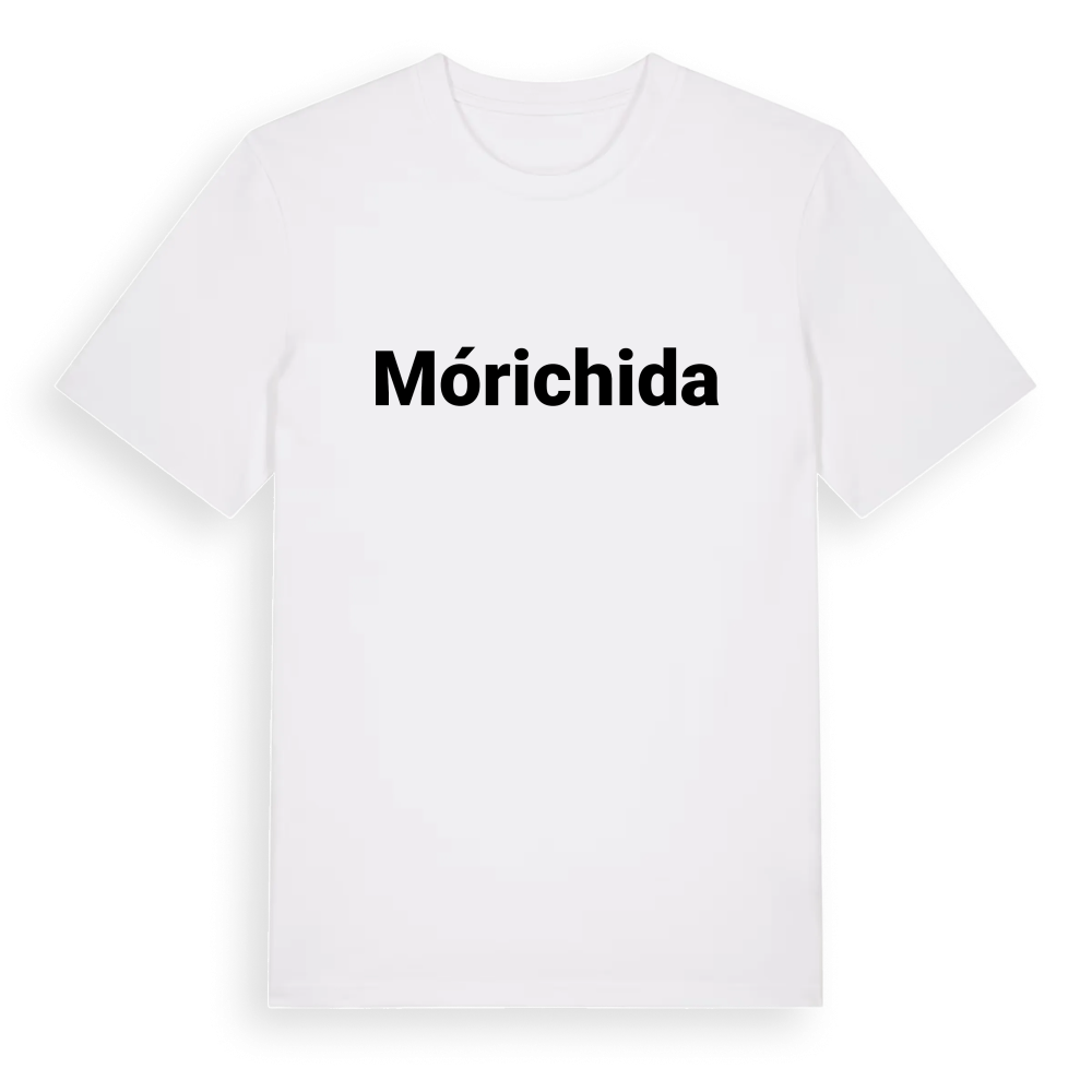 Mórichida fetstil t-shirt – White, i miljö