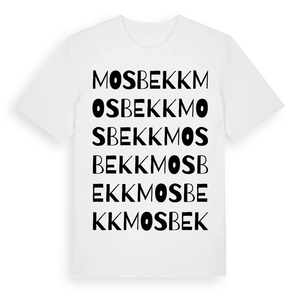 Mosbekk ordlek t-shirt i miljö