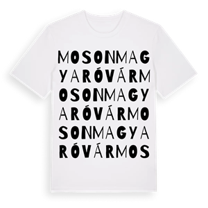 Mosonmagyaróvár ordlek t-shirt – ekologisk bomull t-shirt från Pinshirt
