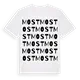 Most ordlek t-shirt