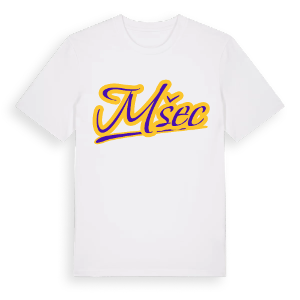 Mšec baseball t-shirt – ekologisk bomull t-shirt från Pinshirt