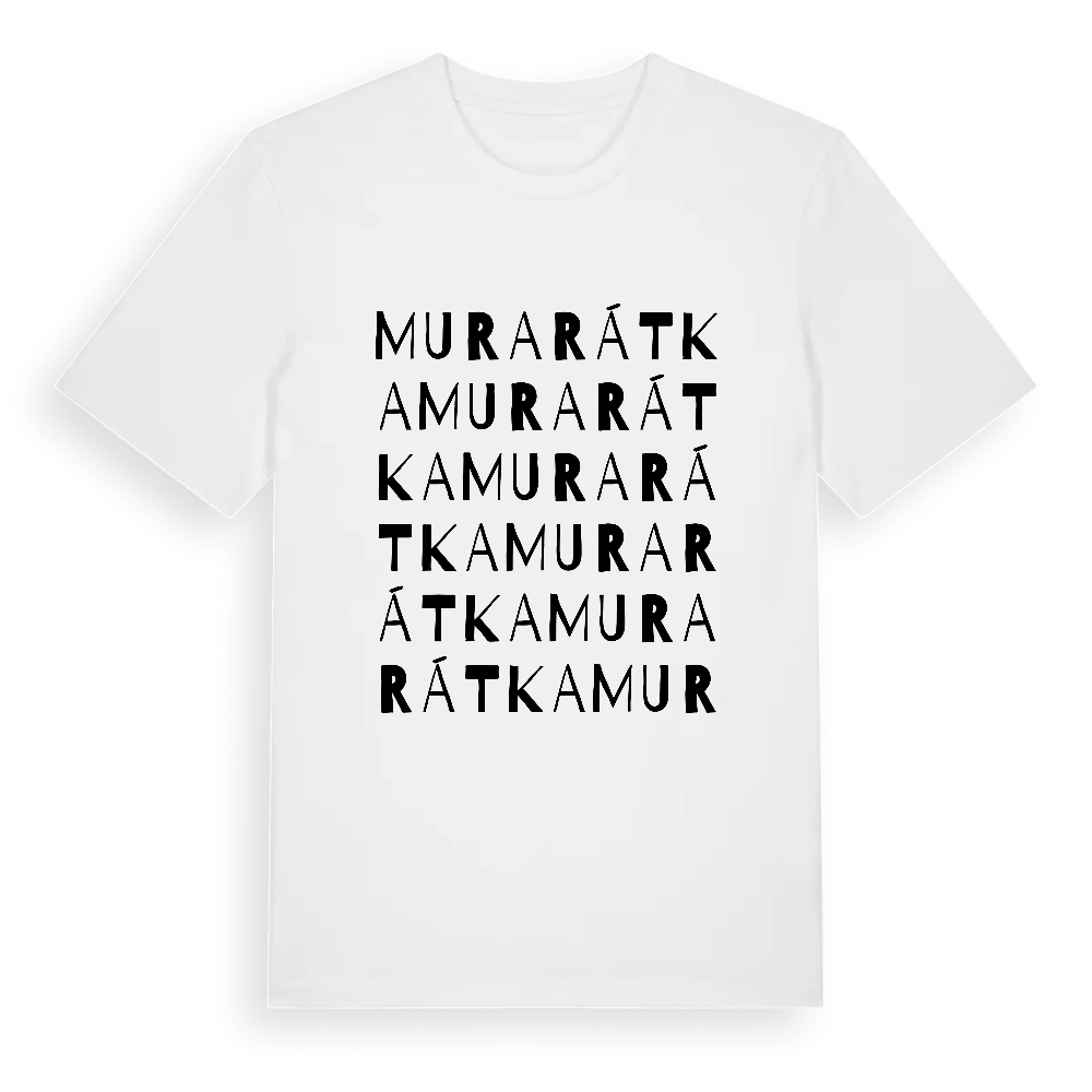 Murarátka ordlek t-shirt – White, i miljö
