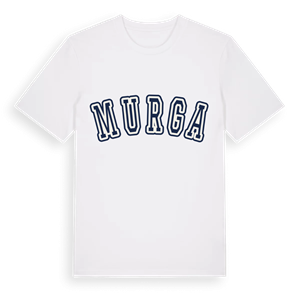 Murga college t-shirt – ekologisk bomull t-shirt från Pinshirt