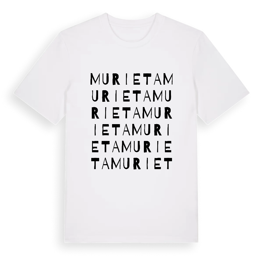 Murieta ordlek t-shirt – White, i miljö