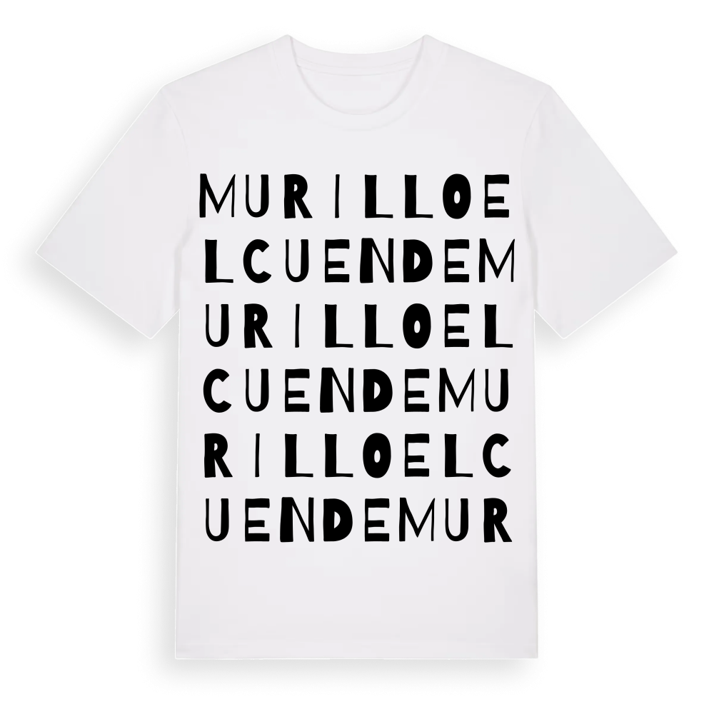 Murillo el Cuende ordlek t-shirt – White, i miljö