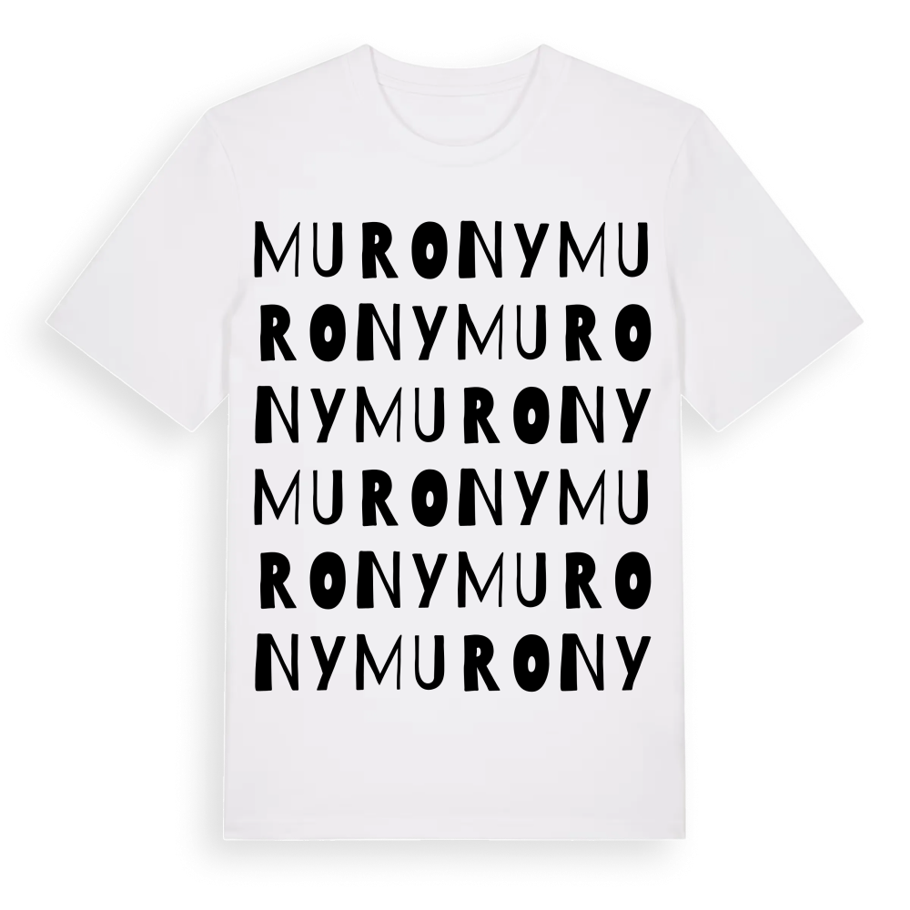 Murony ordlek t-shirt – White, i miljö