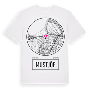 Mustjõe t-shirt – ekologisk bomull t-shirt från Pinshirt