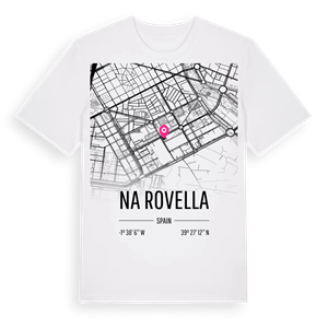 Na Rovella karta t-shirt – ekologisk bomull t-shirt från Pinshirt