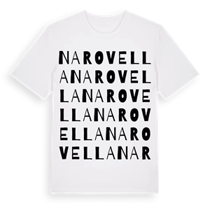 Na Rovella ordlek t-shirt – ekologisk bomull t-shirt från Pinshirt