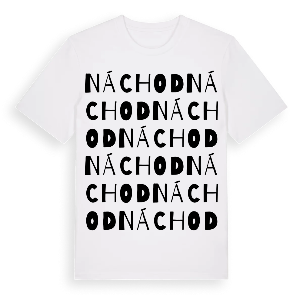 Náchod ordlek t-shirt – White, i miljö