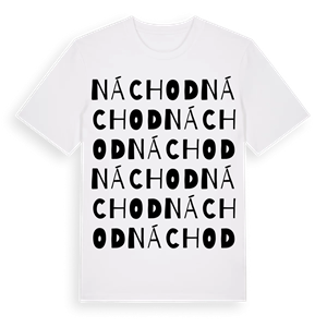 Náchod ordlek t-shirt – ekologisk bomull t-shirt från Pinshirt