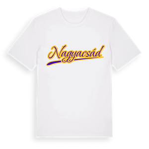 Nagyacsád baseball t-shirt – ekologisk bomull t-shirt från Pinshirt