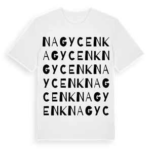 Nagycenk ordlek t-shirt – ekologisk bomull t-shirt från Pinshirt