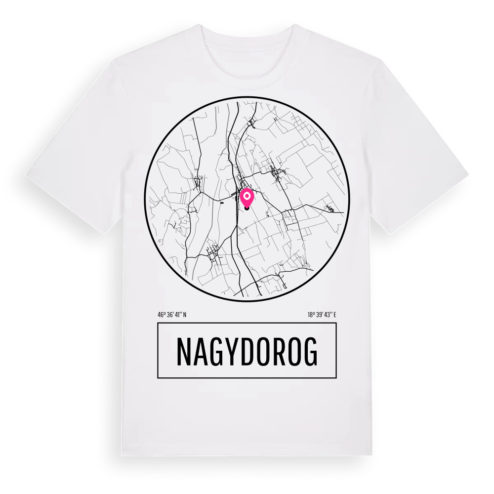 Nagydorog t-shirt – White, i miljö