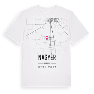 Nagyér karta t-shirt – ekologisk bomull t-shirt från Pinshirt