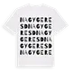 Nagygeresd ordlek t-shirt