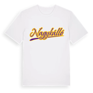 Nagykálló baseball t-shirt – ekologisk bomull t-shirt från Pinshirt