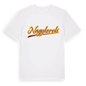 Nagykereki baseball t-shirt – ekologisk bomull t-shirt från Pinshirt