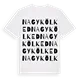 Nagykölked ordlek t-shirt