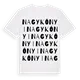 Nagykónyi ordlek t-shirt
