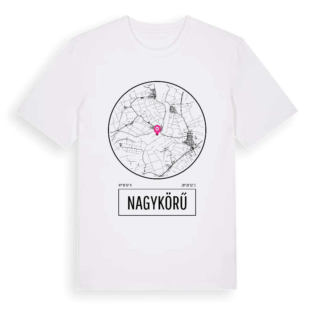 Nagykörű t-shirt – White, i miljö