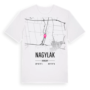 Nagylak karta t-shirt – ekologisk bomull t-shirt från Pinshirt