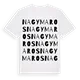 Nagymaros ordlek t-shirt