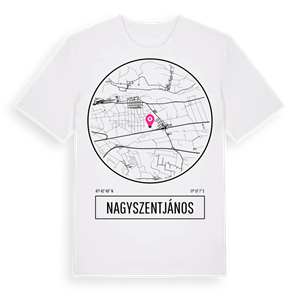 Nagyszentjános t-shirt – ekologisk bomull t-shirt från Pinshirt