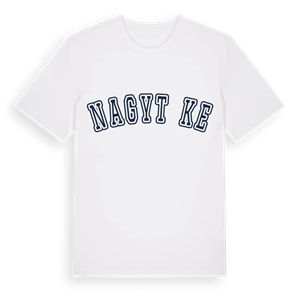 Nagytőke college t-shirt – ekologisk bomull t-shirt från Pinshirt