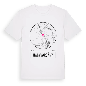 Nagyvarsány t-shirt – ekologisk bomull t-shirt från Pinshirt