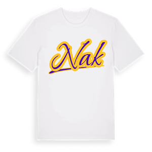 Nak baseball t-shirt – ekologisk bomull t-shirt från Pinshirt